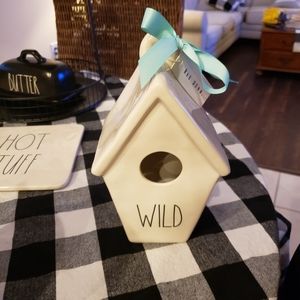 Rae Dunn birdhouse